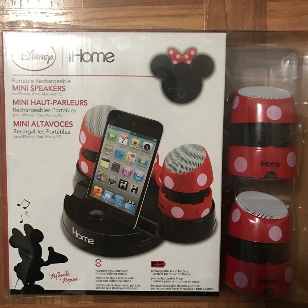 Disney Minnie Mouse iHome